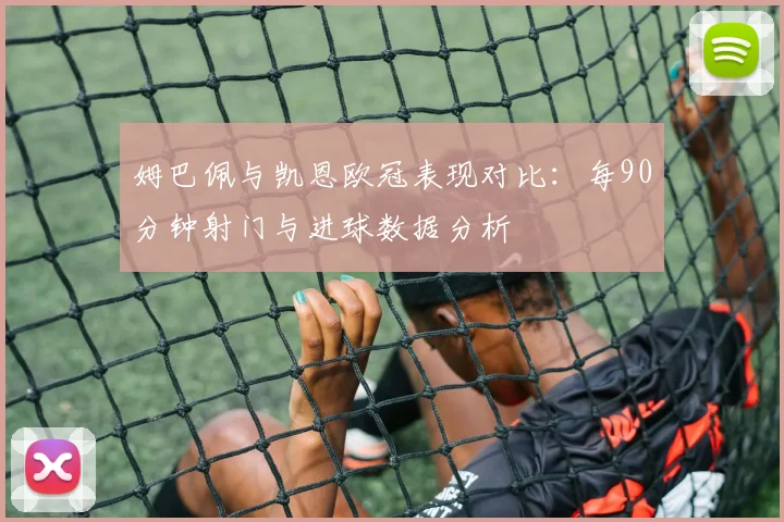 姆巴佩与凯恩欧冠表现对比：每90分钟射门与进球数据分析